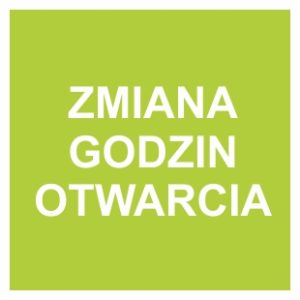 Read more about the article Zmiana godzin otwarcia biura